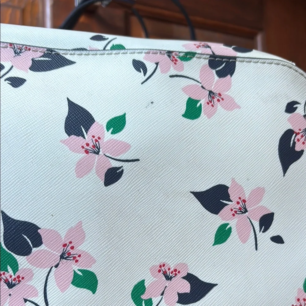 Kate Spade Floral Tote Bag - Cream and Black - Picture 16 of 16